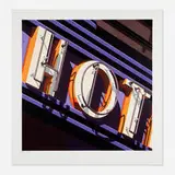 Robert Cottingham, HOT, 2009, screenprint in colors
