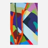 Kaws, Tension No. 6, 2019, screenprint in colors on Saunders Waterford