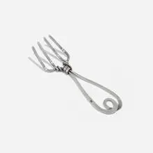 Untitled (Baby's Fork) by Alexander Calder, 1946, silver wire, sold May 2024