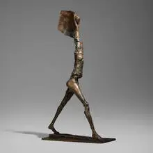 Stephen De Staebler, Woman Walking, 1988, bronze