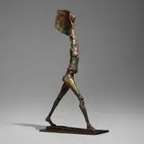 Stephen De Staebler, Woman Walking, 1988, bronze