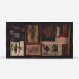 Hannelore Baron, Untitled, 1977, mixed media assemblage in artist's frame