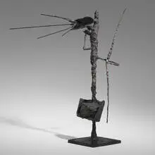 Personnage II by Roberto Sebastian Matta, 1959-60, patinated bronze, sold May 2024