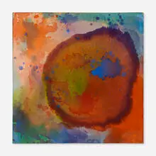 Vivian Springford, Scuba Series (VSF405), 1984, acrylic on canvas