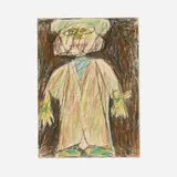 Jean Dubuffet, Untitled (Arabe)
