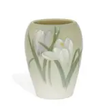 Sara Sax for Rookwood Pottery, earthenware Iris glaze vase
