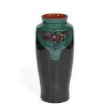 Sara Sax for Rookwood Pottery, large porcelain French Red vase
