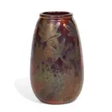 Jacques Sicard for Weller Pottery, Sicard vase with floral decoration