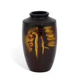 earthenware Standard Glaze vase by Adeliza Sehon for Rookwood Pottery, sold Nov 2021