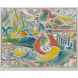 Peter Max, Composition, 1980