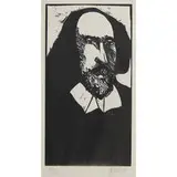 Leonard Baskin, The Bard, 1973