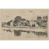 Childe Hassam, The Chimneys, Portsmouth, 1915