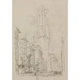 Joseph Pennell, The Times Building, 1904
