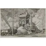 Armin Landeck, East River Construction, 1941