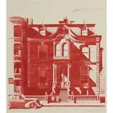 Lawrence Kupferman, Victorian Mansion — Summer Sun, 1938