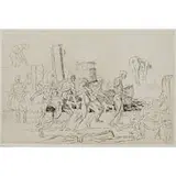 Reginald Marsh, Bathers in the Hudson, 1941