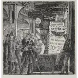 Reginald Marsh, Tattoo-Shave-Haircut, 1932