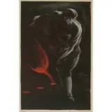 Lewis W. Rubenstein, Pouring Molten Steel, 1938
