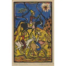Hale Woodruff, The Travelers, circa 1935