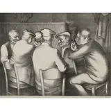 Kenneth Miller Adams, The Card Players, 1940