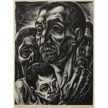 Isaac Friedlander, My People, 1942