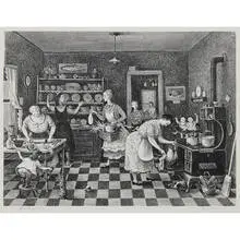 Doris Lee, Thanksgiving, 1942