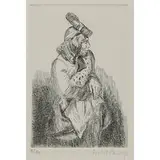 Isabel Bishop, Seated Woman with Hat, 1949