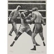 Fletcher Martin, Toe to Toe, 1965