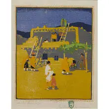 Gustave Baumann, Santo Domingo, 1920