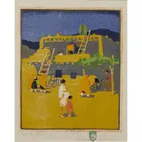 Gustave Baumann, Santo Domingo, 1920