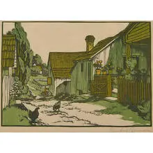 Gustave Baumann, Mathis Alley, 1910