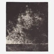 Bruce Conner, Rain, 1965, lithograph on paper