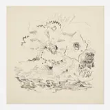 Bruce Conner, Landscape, 1965, lithograph on paper