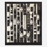 Bruce Conner, New York Film Festival poster, 1965, offset lithograph on paper