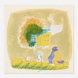 John Altoon, About Women, 1965-66, lithograph on paper
