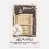 Jasper Johns, Souvenir exhibition poster