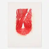 Robert Stackhouse, Ruby's Way, 1989, screenprint on paper