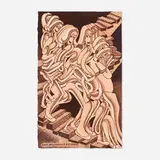 Peter Saul, Nude Descending a Staircase, 1976, lithograph on paper