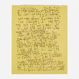 James Lee Byars, letter mailed to Tommy Longo