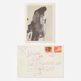 James Lee Byars, letter mailed to Tommy Longo