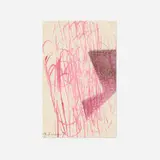 Yasuo Sumi, Untitled, c. 1980, mixed media on card