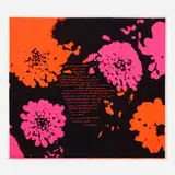 in touch by Corita Kent, 1969, screenprint on paper, sold Jul 2019