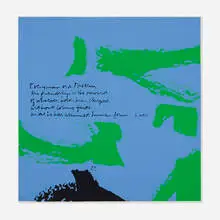 Corita Kent, everyman, 1976, screenprint on paper