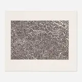 Bruce Conner, #104, 1971, lithograph on paper