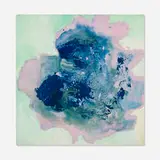 Tadashi Sugimata, Work t, 1971, oil on linen