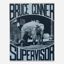 Dagny Janss, Bruce Conner Supervisor, 1967, lithograph on paper