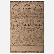 Modern, flatweave carpet, c. 2000, hand-woven wool