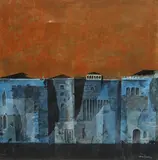 Håkan Engström, Untitled, 1908, oil on canvas 61 x 61cm .