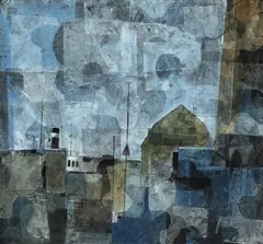 Håkan Engström, Untitled, 1908, oil on canvas 47 x 51cm .
