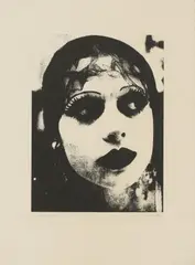 Irina Ionesco, Untitled, b.1930) 'Le Tinense de Cartes' 1972 lithograph
